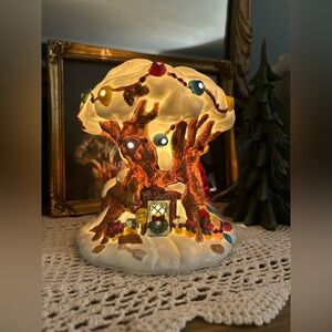 Winnie the Pooh Christmas village